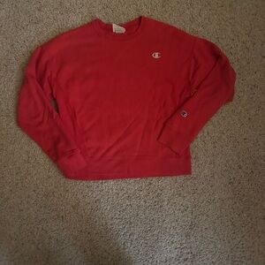 Champion Red Sweatshirt Size Medium. Excellent Condition